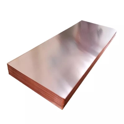 99.9% 2mm 3mm 4mm Copper Sheet Plate Vibration Finish