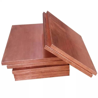 99.9% 2mm 3mm 4mm Copper Sheet Plate Vibration Finish